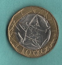 Italy 1000 Lire, 1997 - Commemorative