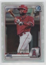 2020 Bowman Chrome Prospects Refractor 169/499 Jo Adell #BCP-100 0c6