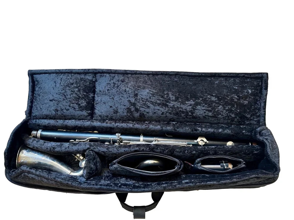 Bass Clarinet case with backpack straps "Reed & Squeak"