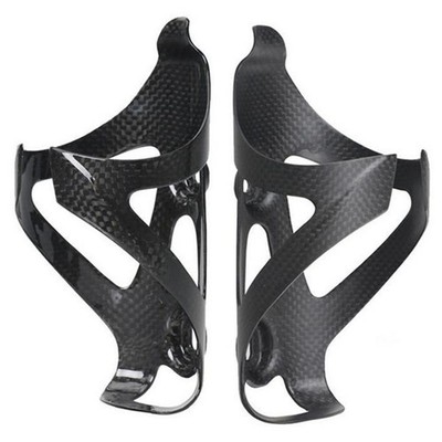 Carbon Fiber Bicycle Water Bottle Cage Ultralight Holder for 74mm Bottles