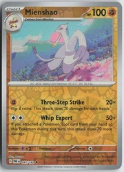 Mienshao 097/182 Paradox Rift Reverse Holo Uncommon