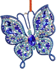 Butterfly Christmas Ornament 2025,Monarch Butterfly Ornaments for Christmas Tree