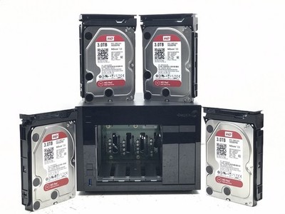 Seagate NAS 6-Bay Pro Include Four 3TB WD Red NAS Hard drives