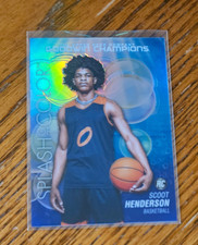 Scoot Henderson RC -2023 Goodwin Champions Splash of Color Aquamarine #/75