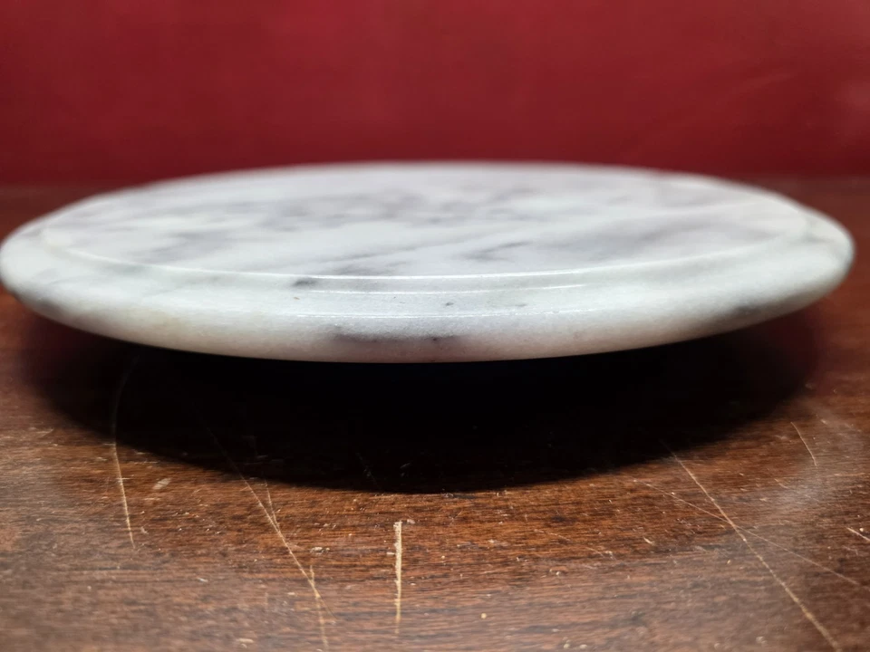 "Mármol Carraline 12"" Lazy Susan Catco hecho en Italia" Foto 2 de 4