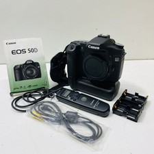 Canon EOS 50D 15.1MP Digital SLR Camera w/ Battery Grip
