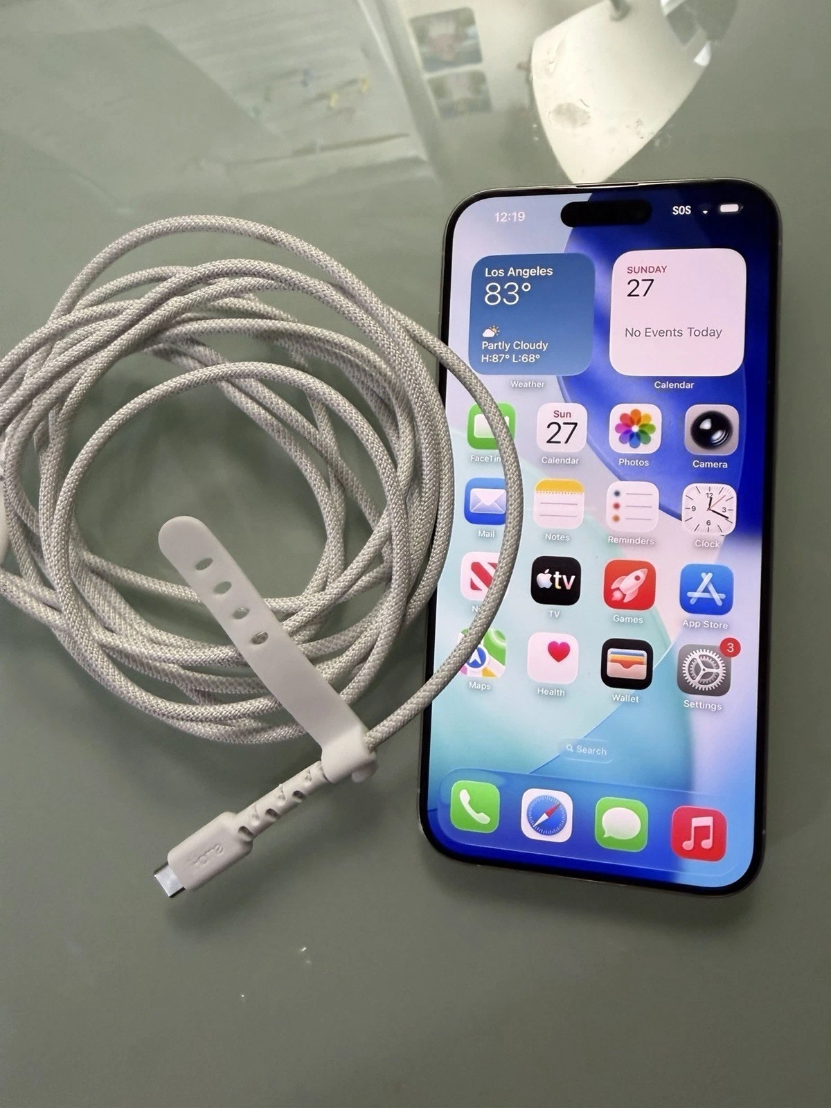 iphone 15 pro max 512gb Unlocked Natural Titan ''Rеаd dеѕсriрtiоn''