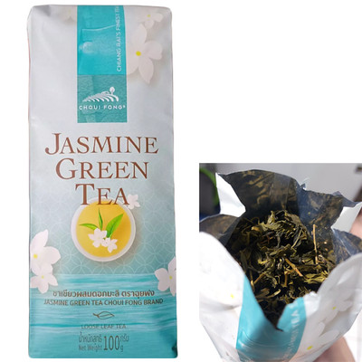 100g Choui Fong: Jasmin-Grüntee (Lose Teeblätter)