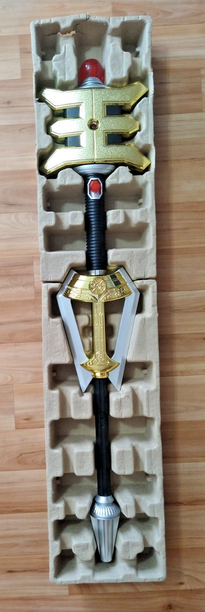 Zeo Golden Power Rangers Staff Legacy Collection Bandai NOB | eBay