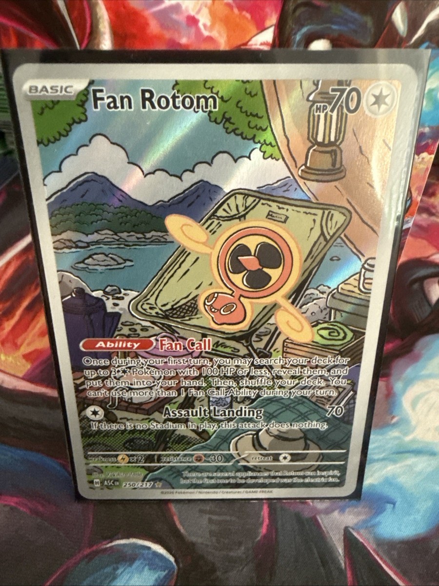 Fan Rotom 250/217 : Illustration Rare