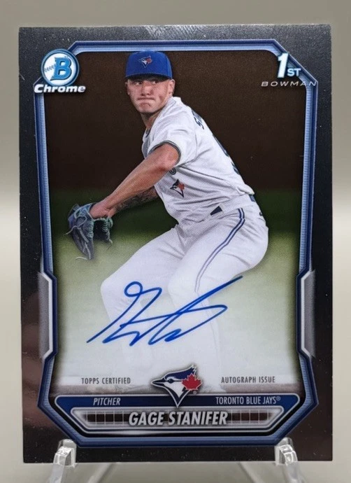 Bowman Toronto Blue Jays Baseball Autographed Sports Trading Cards