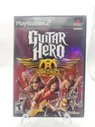 Guitar Hero: Aerosmith (Sony PlayStation 2, 2008) CIB Complete Tested And Works