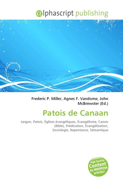 Frederic P. Miller (U. A.) | Patois De Canaan | Taschenbuch | FranzöSisch (2026)-image