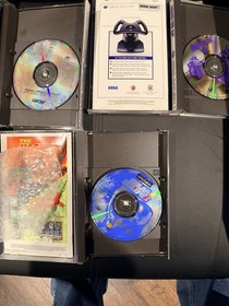 Galactic Attack, Solar Eclipse, Hang on )Sega Saturn) All CIB In Very Good Cond.