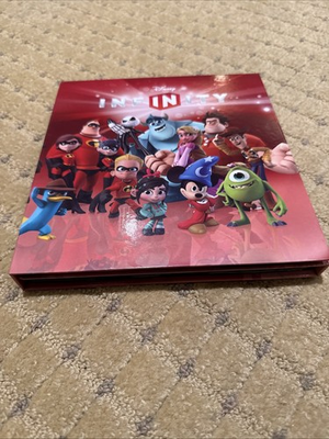 #ad Disney Infinity Power Disc Album with 20 Power Discs Collector Book $19.99