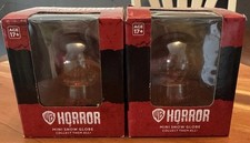 WB Horror Mini Snow Globes Nightmare Elm St &...