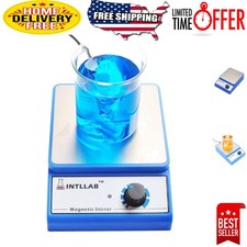 Portable Magnetic Stirrer with 3000ml Capacity - Ideal for Home Brewing & Labs