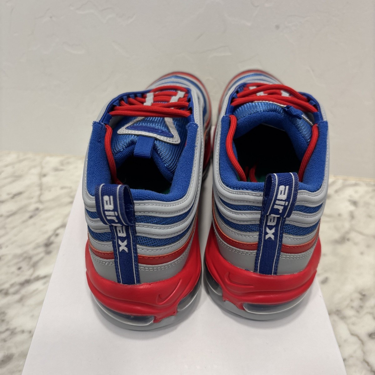 Nike Air Max 97 NBY By You USA Red Grey Plus Puerto Rico FJ8894