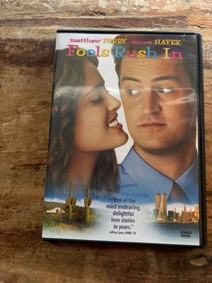 Columbia Pictures Fools Rush In DVD Matthew Perry Salma Hayek PG-13 Movie
