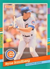 1991 Donruss #504 Ryne Sandberg Card Mint