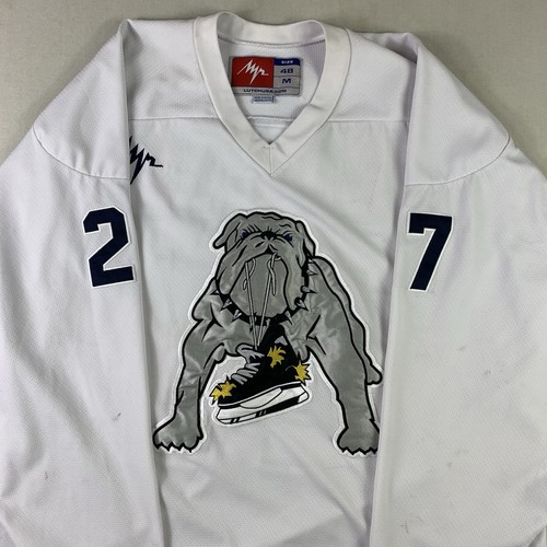 LA ICE DOGS Lutch Hockey Jersey Moniak #27 Size 48 M White