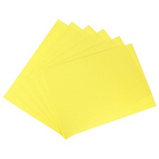 6 Pcs Light Yellow Glitter EVA Foam Sheets 12 x 8 Inch 2mm Thick for Crafts DIY