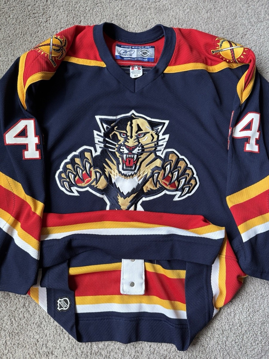 オンラインストア在庫 Reebok NHL カナダ製 フロリダ・パンサーズ 全面