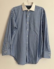 Lauren Ralph Lauren Mens Classic Fit Non Iron Long Sleeve Check Shirt 16 32/33