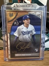 2025 Topps Museum Collection - Roki Sasaki Bronze Frame 16/35 Auto RC