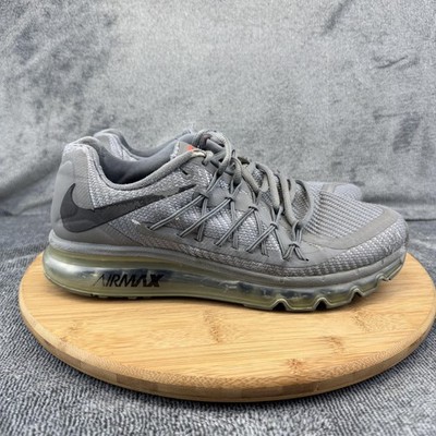 Nike Air Max Shoes Mens Size 8 Gray Mesh Low Top Running Sneakers CN0135-002