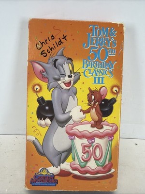 Tom and Jerry's 50th Birthday Classics III 3 (VHS, 1990)