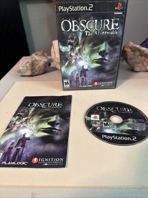 Obscure: The Aftermath (Sony PlayStation 2) Tested. CIB. Very Clean Disc!