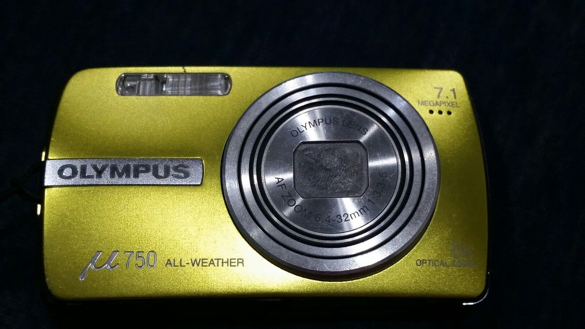 Olympus u 750 All Weather 7.1MP Gold Digital Camera 5x Olympus u 750 All Weather 7.1MP Gold Digital Camera 5x