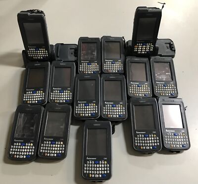 Lot Of 15x Honeywell Intermec CN3 Handheld Computer 2x Cradles Barcode Scanner