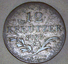 12 KREUZER 1795-A FRANZ II AUSTRIA