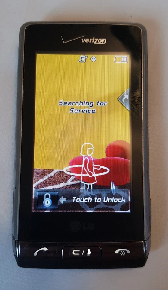 LG Dare VX9700 (Verizon) 3G Smartphone - Black - no cords - Image 2 of 4