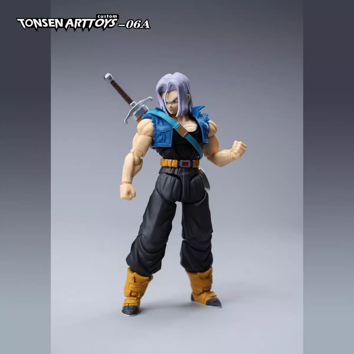 Tonsen Arttoys Dragon Ball battle damage Majin Vegita Tranks