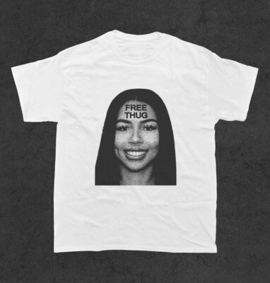 FREE YOUNG THUG Short Sleeve Gift For Fan S to 5XL Pink White T