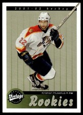 2001-02 Upper Deck Vintage Kristian Huselius Rookie Florida Panthers #281