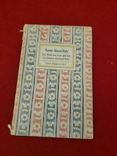 The Lay of the Love and Death of Cornet Christopher Rilke, RM Rilke German 1952