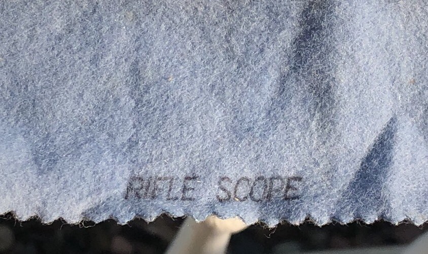 Vintage Jason TargetRite 853 Rifle Scope BOX ONLY! W/Orig Warnty Card