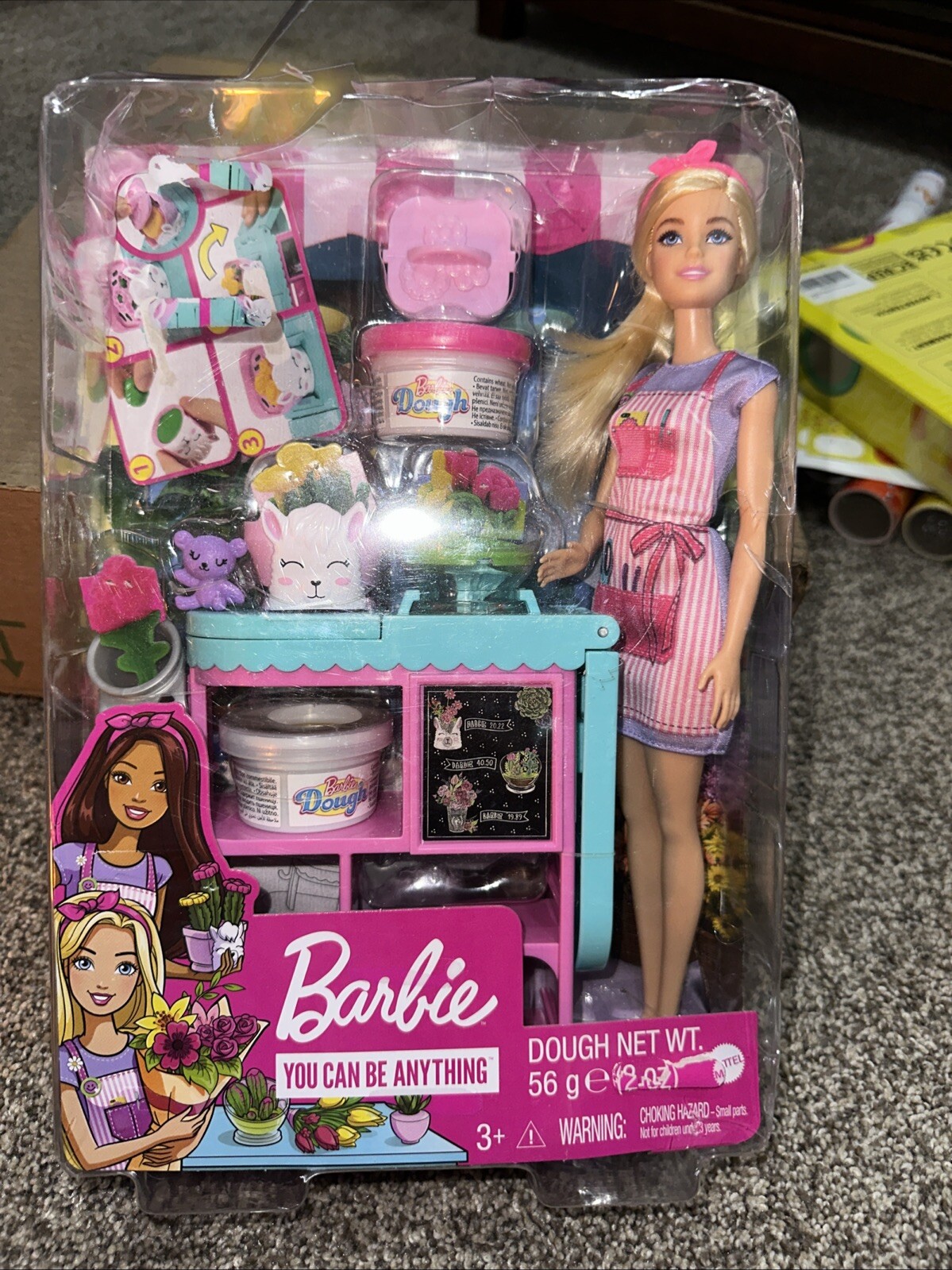 Barbie Florist Playset 12-Inch Blonde Doll Brand New Kid Toy Gift -READ