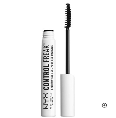 NYX Professional Makeup Control Freak Augenbrauengel, Clear Brow Setter und Clear 9