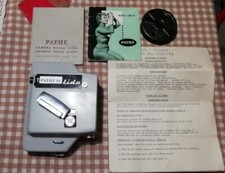 Pathè Lido 16 Filmkamera Filmkino Pathe 16mm FUNKTIONIERENDE Filmkamera SELTEN !