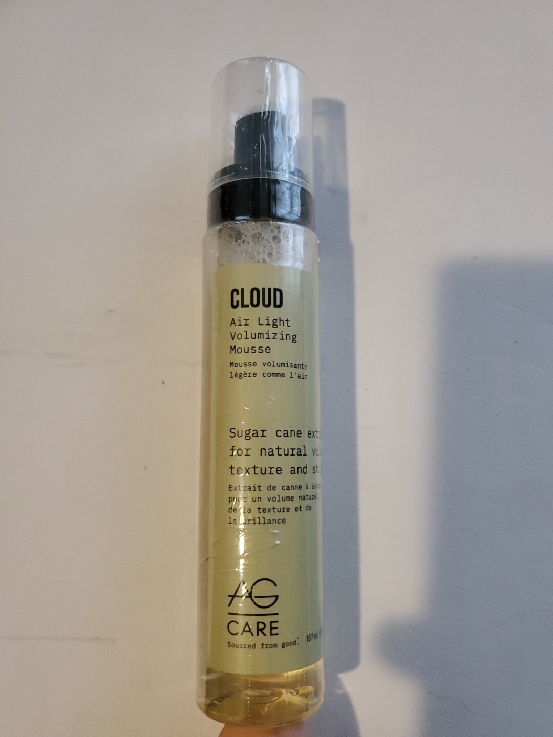 AG CARE Cloud Air Light Volumizing Hair Mousse Sugar Cane Extract 3.6 oz. New-image