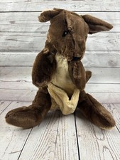 FOLKMANIS Large Plush Kangaroo Hand Puppet "Folktails" 18" Tall  No Baby Joey