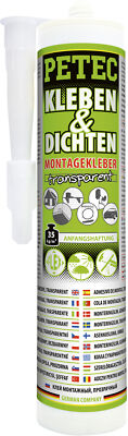Petec Kleben & Dichten Transparent 290ml