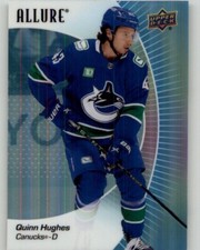 2023-24 Upper Deck Allure Quinn Hughes #34 Vancouver Canucks
