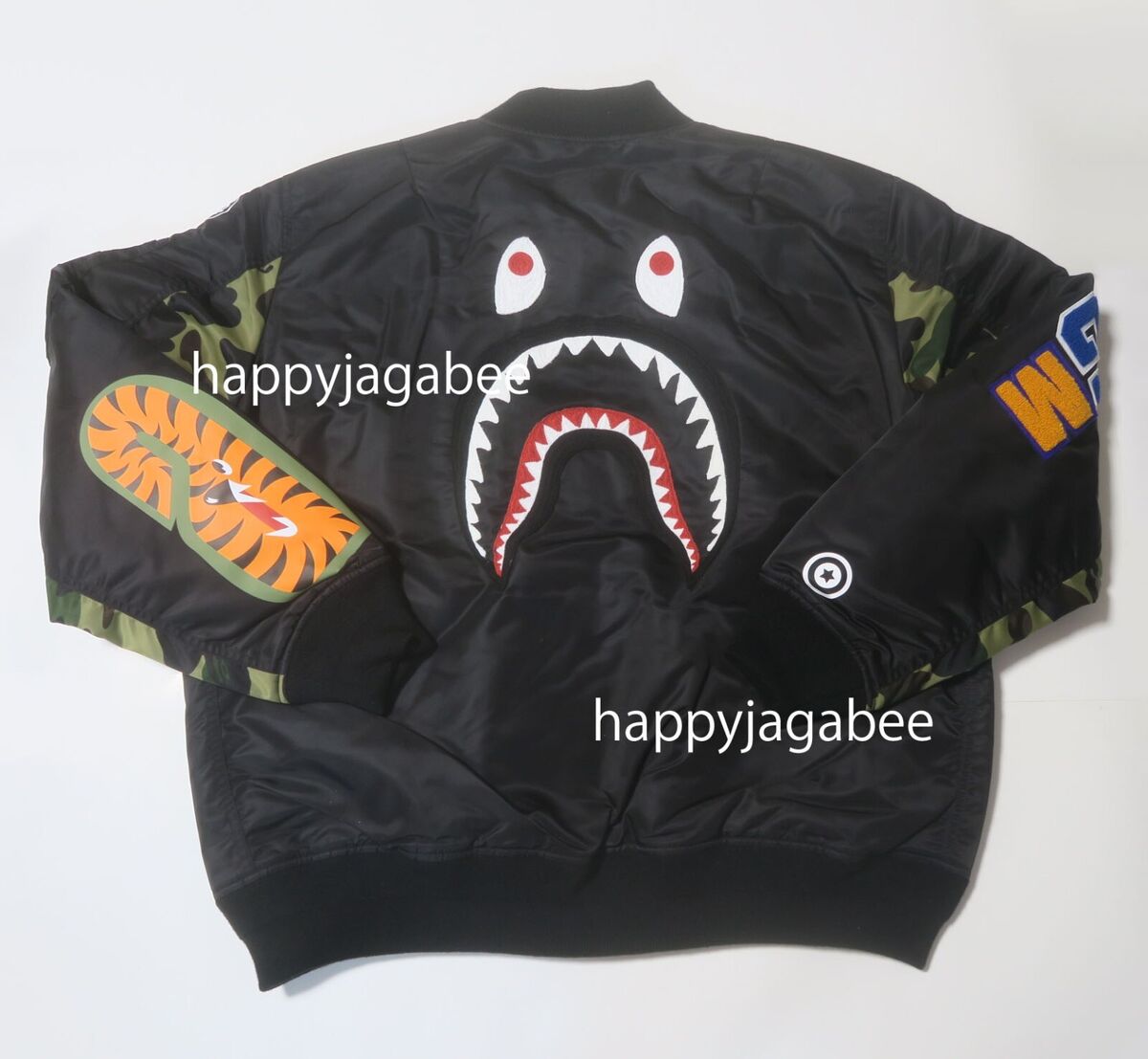 A BATHING APE Men's SHARK MA-1 JACKET 1K70141003 r | eBay A BATHING APE Men's SHARK MA-1 JACKET 1K70141003 r | eBay