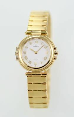 Seiko Lassale Watch CZK050 LINEA DONNA ORO INOX ACQUA RES BATTERIA QUARZO  BIANCO | eBay